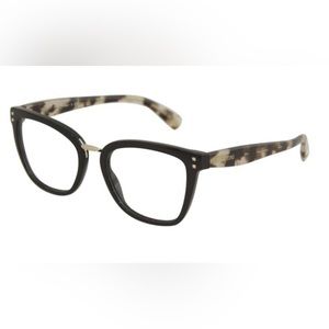 Valentino Eyeglasses VA3026 VA/3026 5001 Black/Havana Optical Frame 52mm